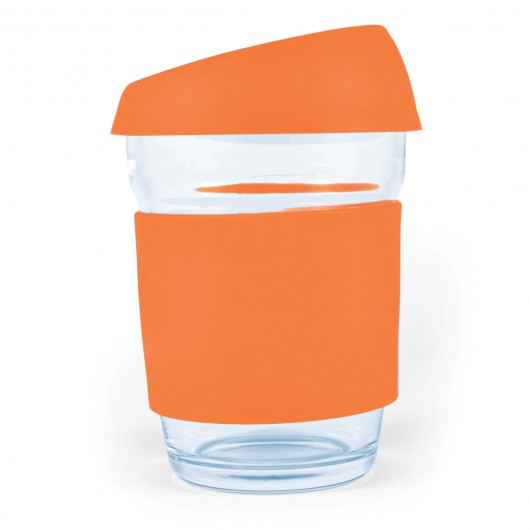 Glass Coffee Cups orange